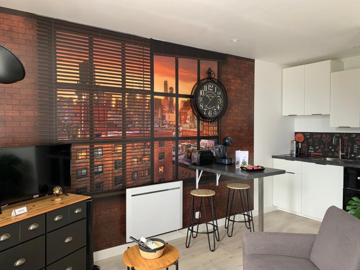 Le Petit Loft - Studio - Wifi - Coeur De Ville - Parking Pont-lʼAbbé 外观 照片